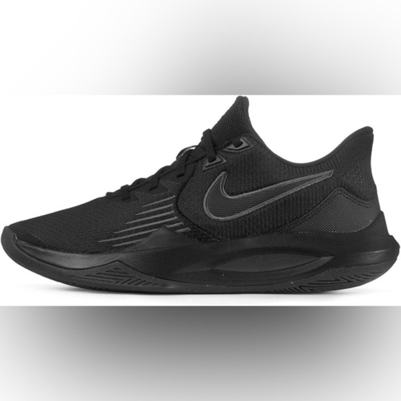Nike Precision 5 Unisex Basketball Shoes 9.5 Black/Anthracite - Picture 1 of 11